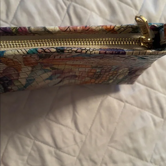 Brahmin Colorful Croc-Embossed Leather Bag - Picture 6 of 10